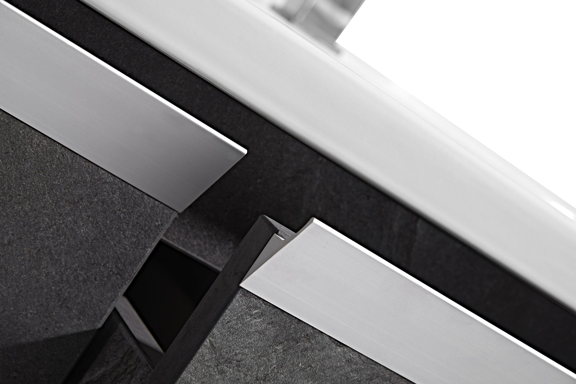 Set Mobile Bagno Venice Stone Grigio antracite 100cm + Colonna