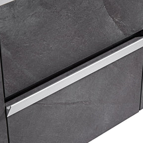 Set Mobile venice Stone Grigio Antracite 100cm + Colonna