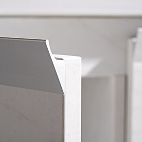 Set Mobile Arredo Bagno Venice Stone Bianco 100cm + Colonna