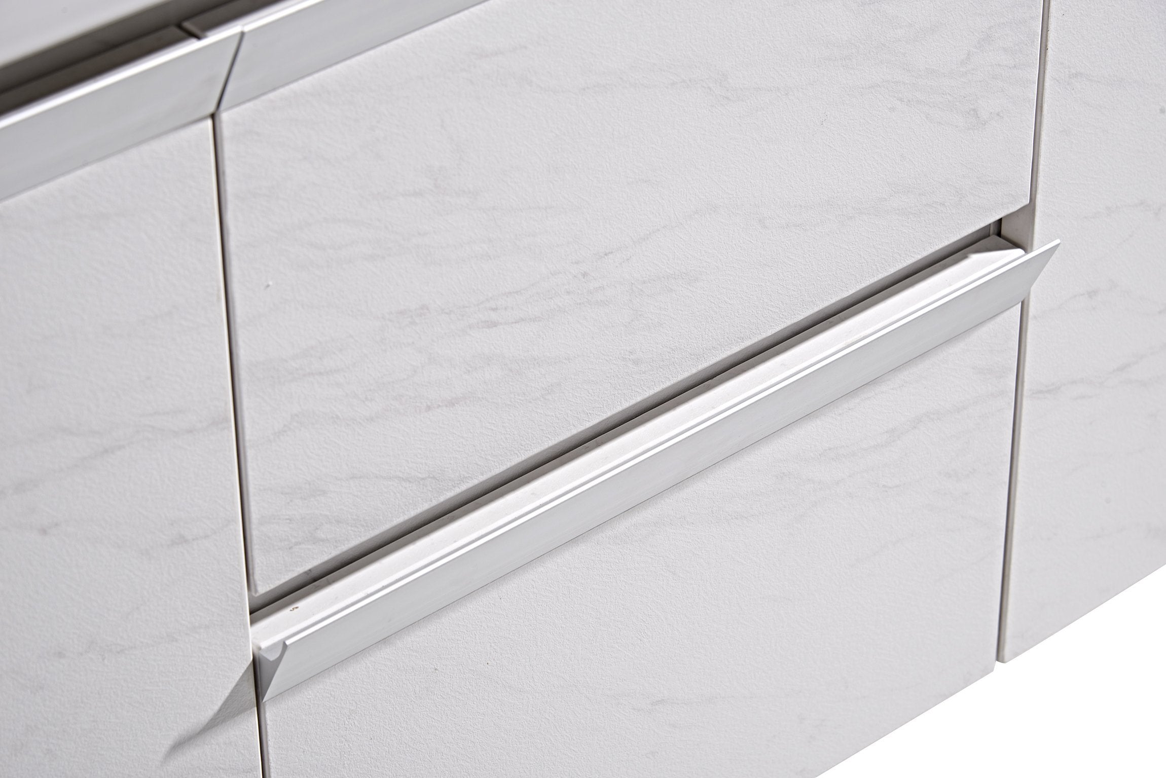 Set Mobile Arredo Bagno Venice Stone Bianco 100cm + Colonna