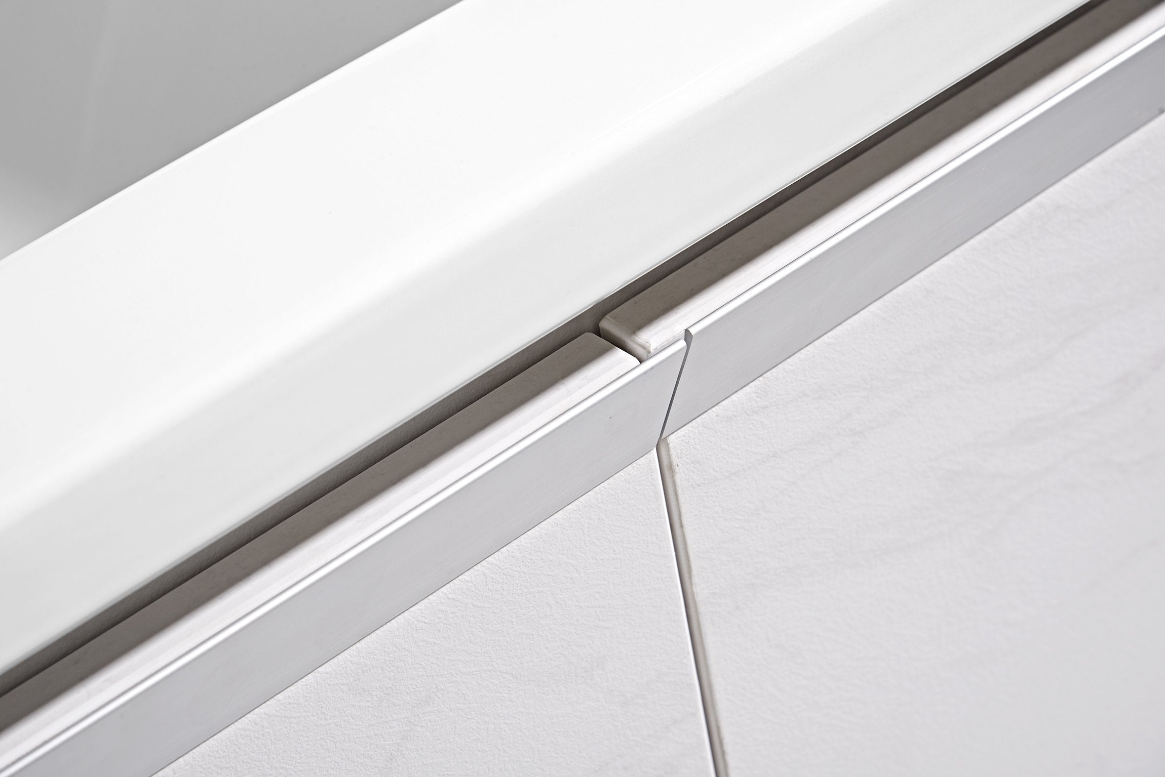 Set Mobile Arredo Bagno Venice Stone Bianco 100cm + Colonna