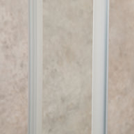 Cabina Doccia Regolabile Reversibile 70x115cm Vetro 6mm Trasparente
