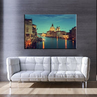 Stampa Quadro Canvas su Tela Retroilluminata con luce a LED Venezia N 102