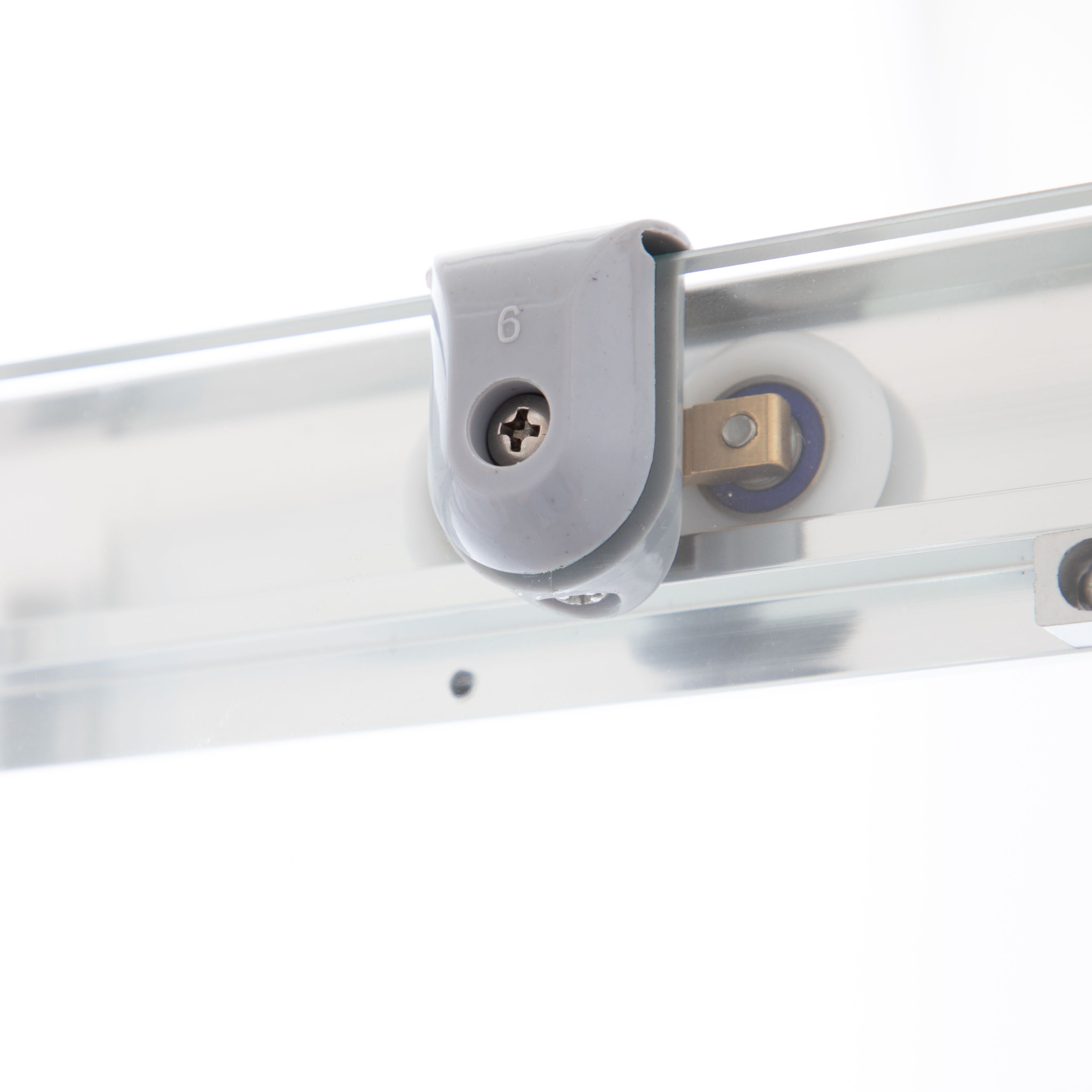 Cabina Doccia Regolabile Reversibile 83x112cm Vetro 6mm Trasparente