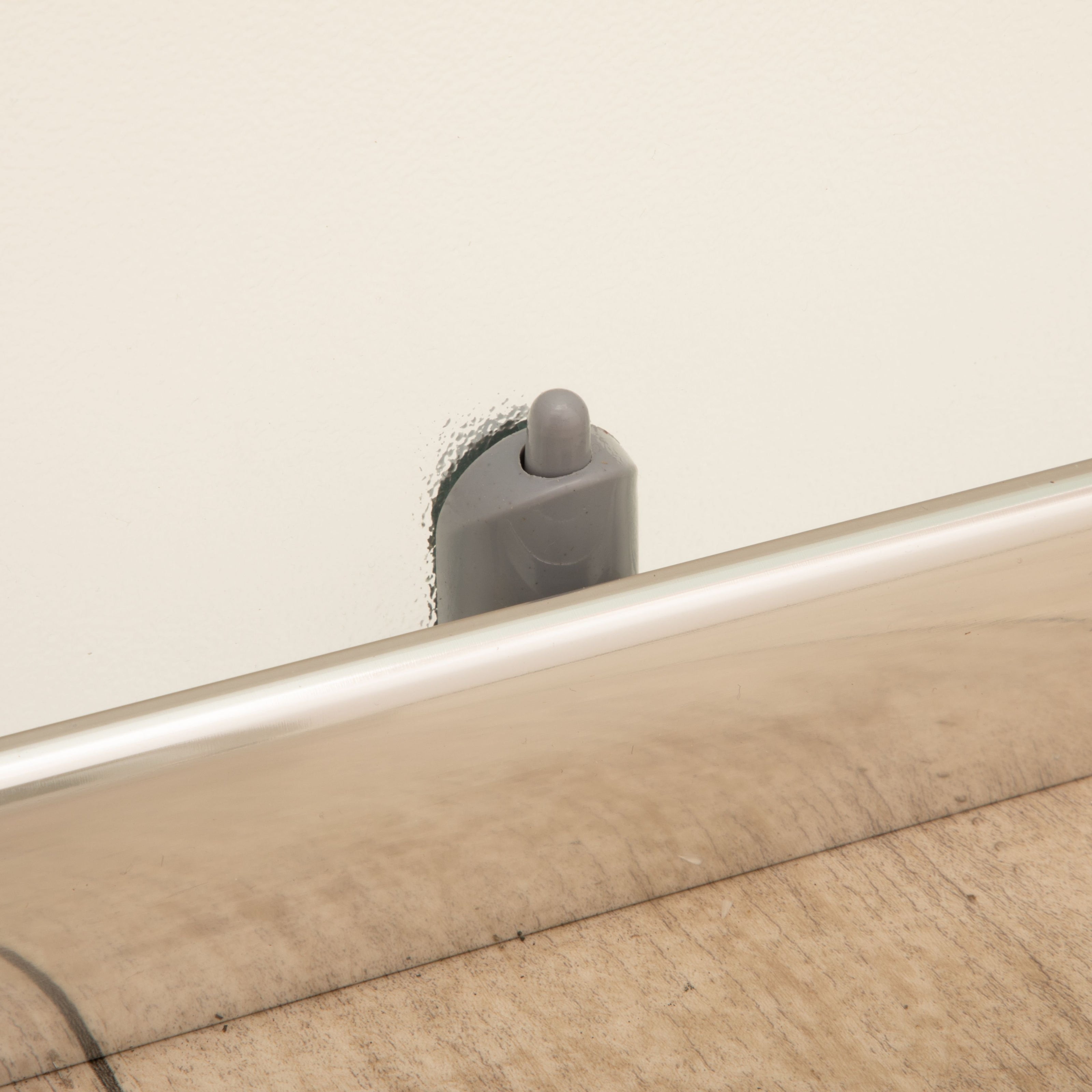 Doccia Regolabile 71x109cm Reversibile Vetri Satinati 6mm Telaio Alluminio