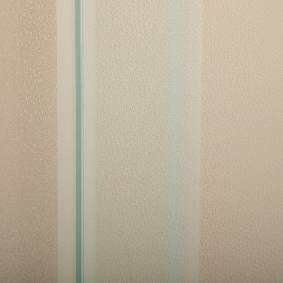 Doccia Regolabile 71x115cm Reversibile Vetri Satinati 6mm Telaio Alluminio