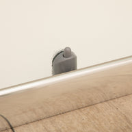 Doccia Regolabile 72x119cm Reversibile Vetri Satinati 6mm Telaio Alluminio