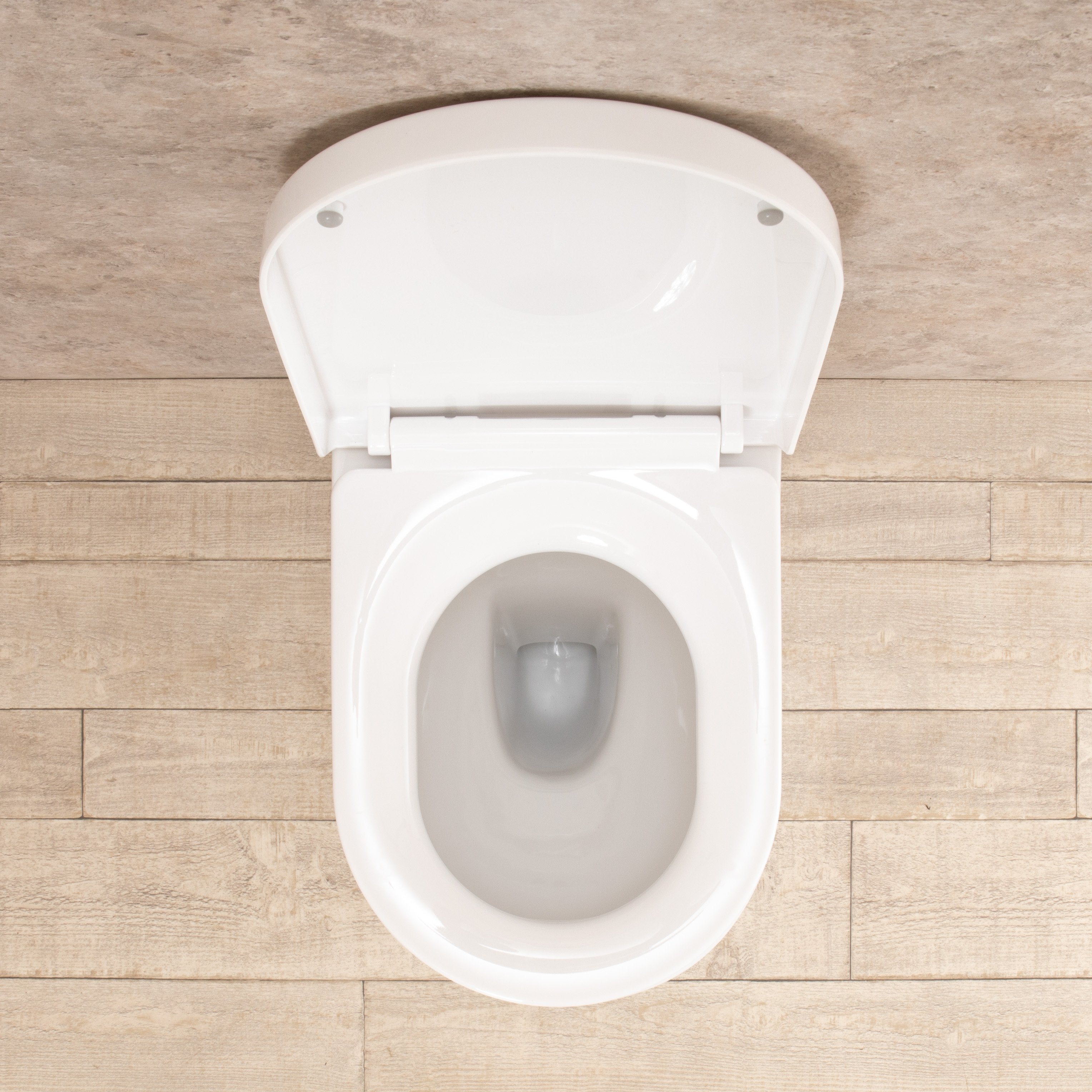 WC Filo parete Easy con sedile e copri vaso L35.5xP56.5xA40.5 cm Senza Brida