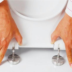Sanitari con cassetta esterna Vortix Wc Senza Brida con Tavoletta e Bidet