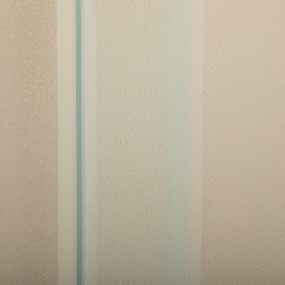Doccia Regolabile 83x102cm Reversibile Vetri Satinati 6mm Telaio Alluminio
