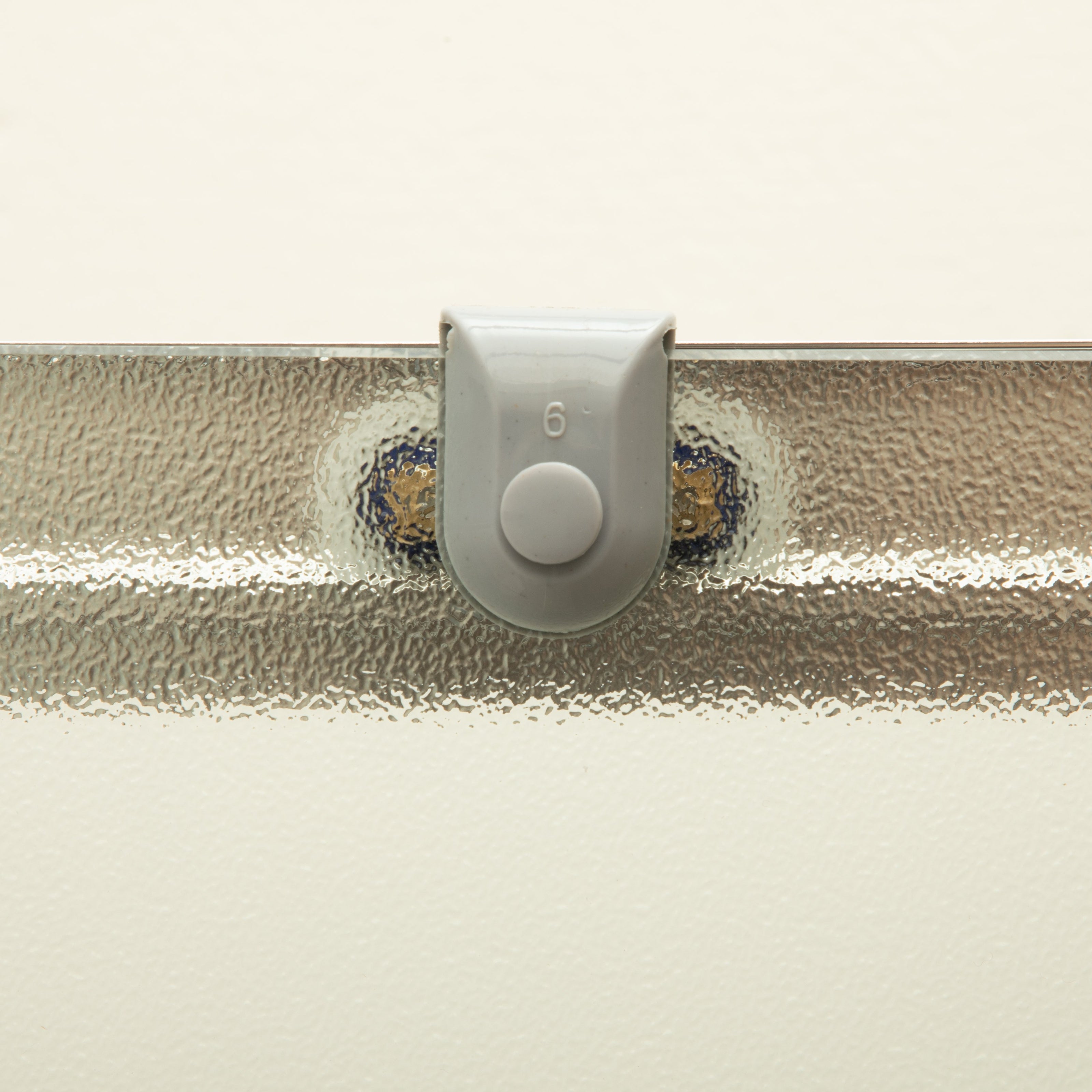 Cabina Doccia Regolabile Vetri 6mm Frosted Telaio Inox 88x117