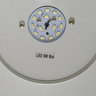 Applique a led Space Design Grigio Luce Fredda Salotto Moderno