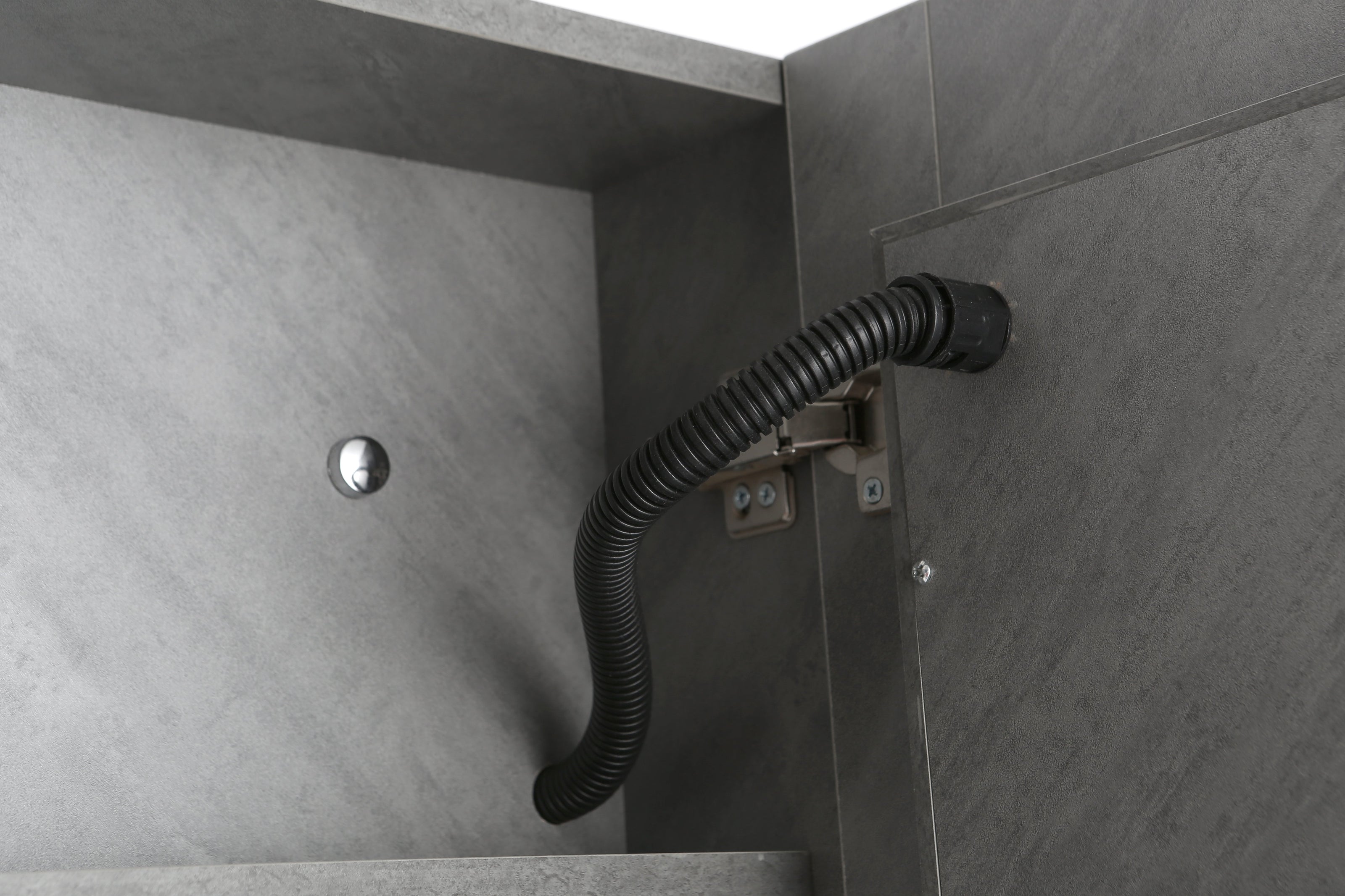 Mobile Arredo Bagno Pascal 80 cm Grigio Sospeso Moderno