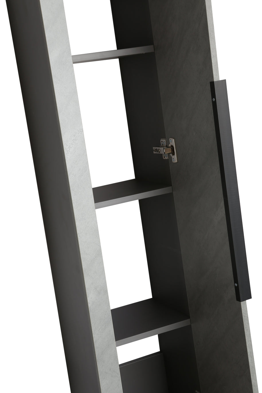 Mobile Arredo Bagno Pitagora 100 cm grigio Sospeso Moderno con Colonna