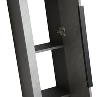 Mobile Arredo Bagno Pitagora 100 cm grigio Sospeso Moderno con Colonna