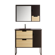 Mobile Arredo Bagno Cartesio 90 cm Sospeso Moderno Contemporaneo