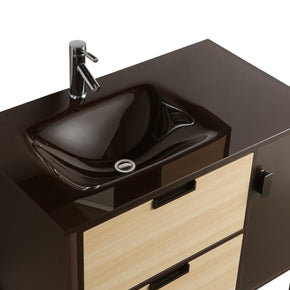 Mobile Arredo Bagno Cartesio 90 cm Sospeso Moderno Contemporaneo