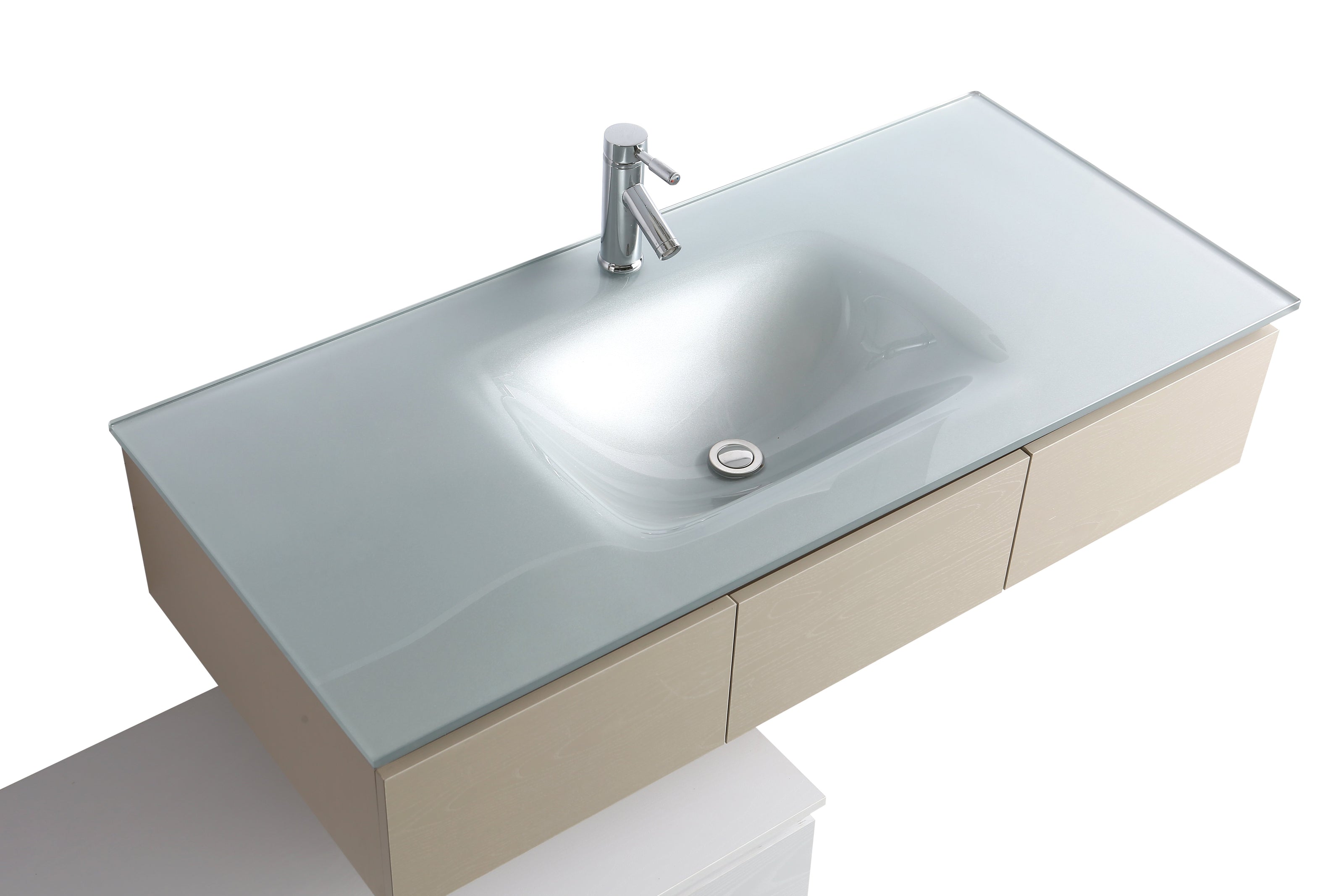 Mobile Arredo Bagno Socrate 120 cm Doppio Bicolore Sospeso Moderno