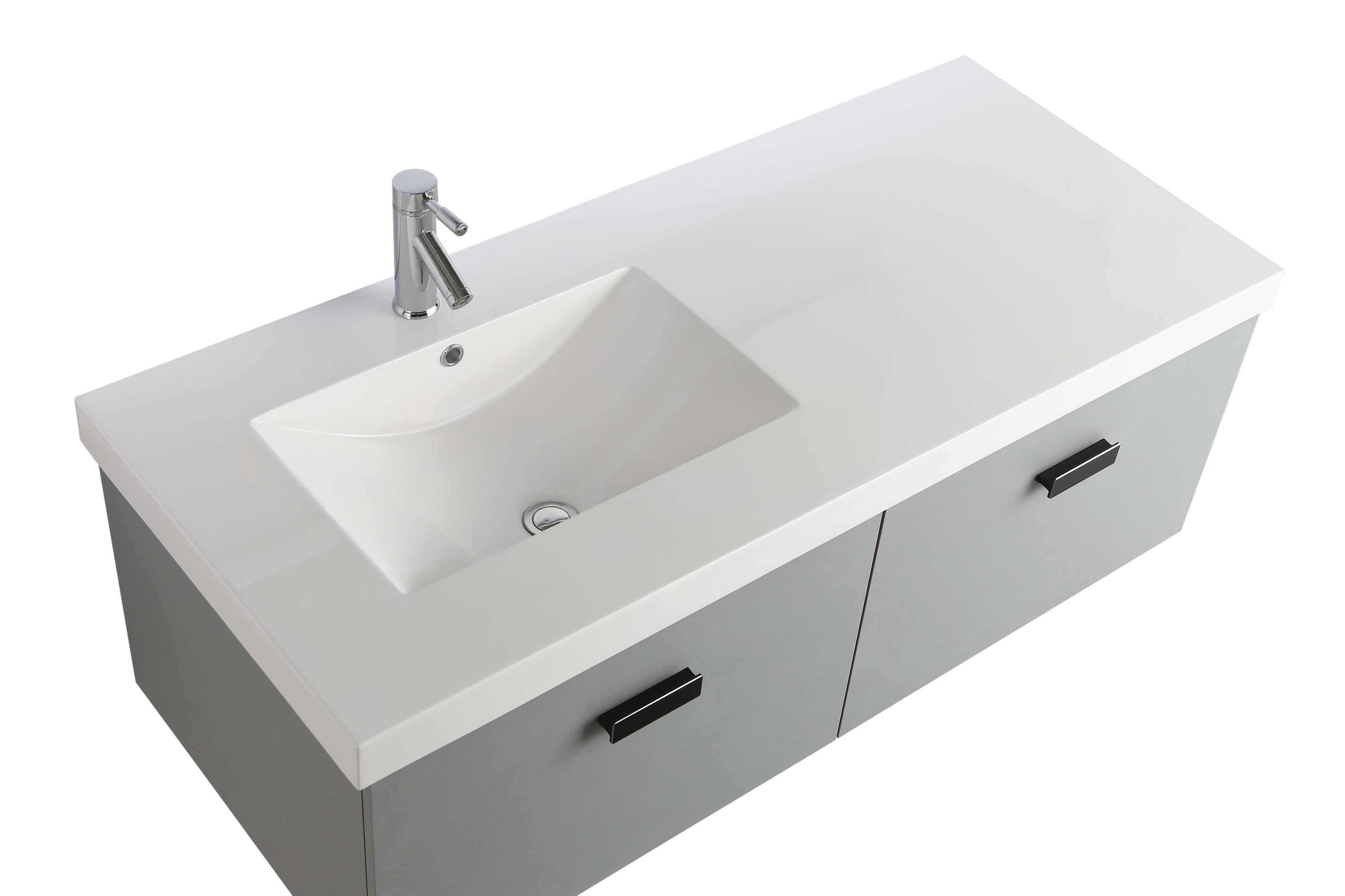 Mobile Arredo Bagno 130 cm Agata Sospeso Moderno Contemporaneo