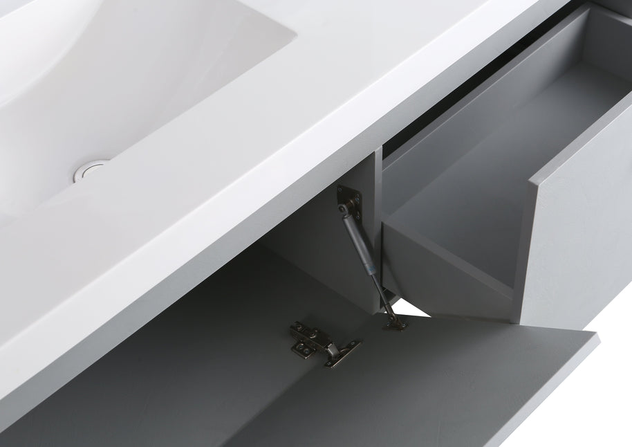Mobile Arredo Bagno 130 cm Agata Sospeso Moderno Contemporaneo