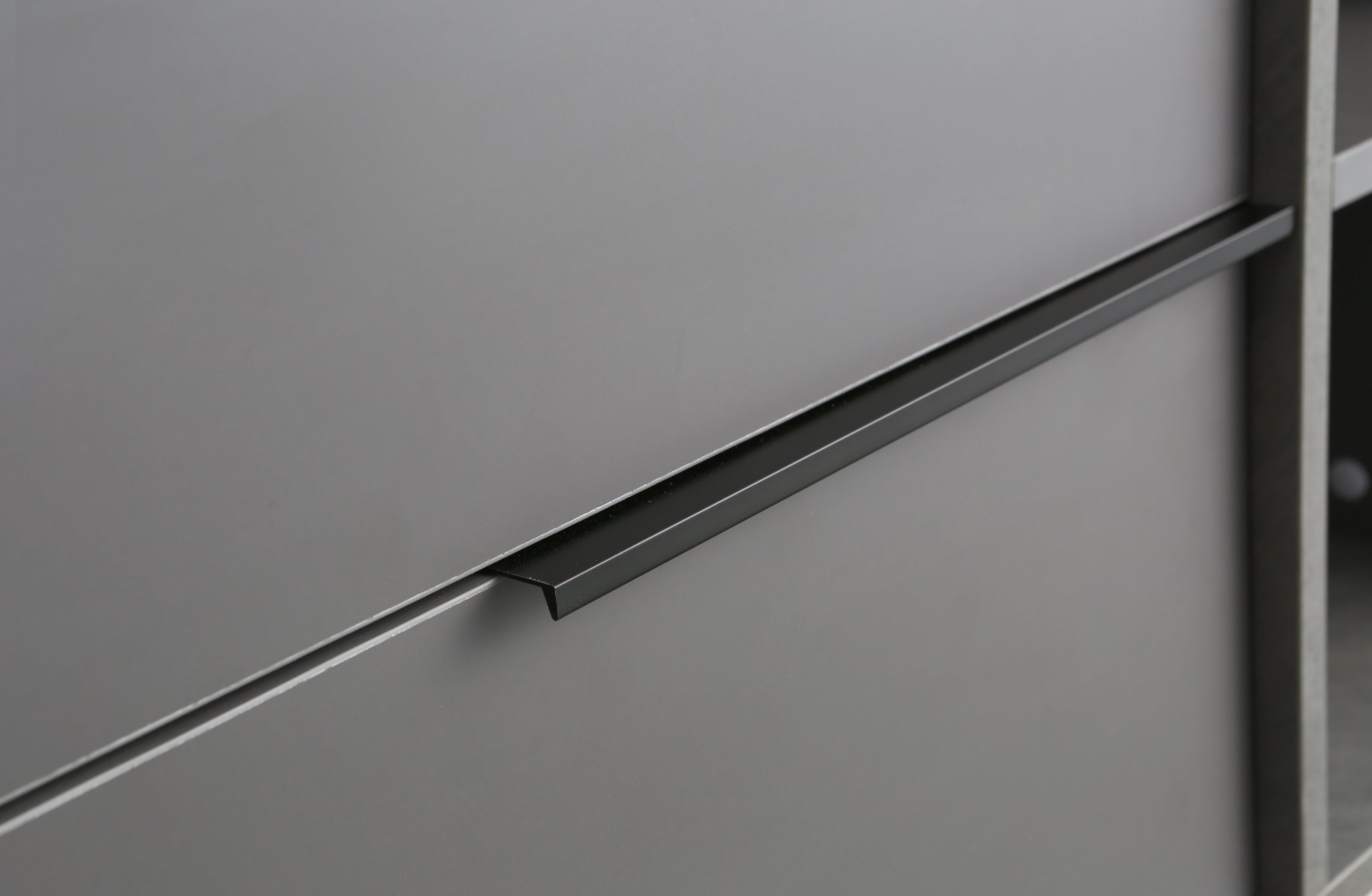 Mobile Arredo Bagno Marte 130 cm Grigio Sospeso Moderno Contemporaneo