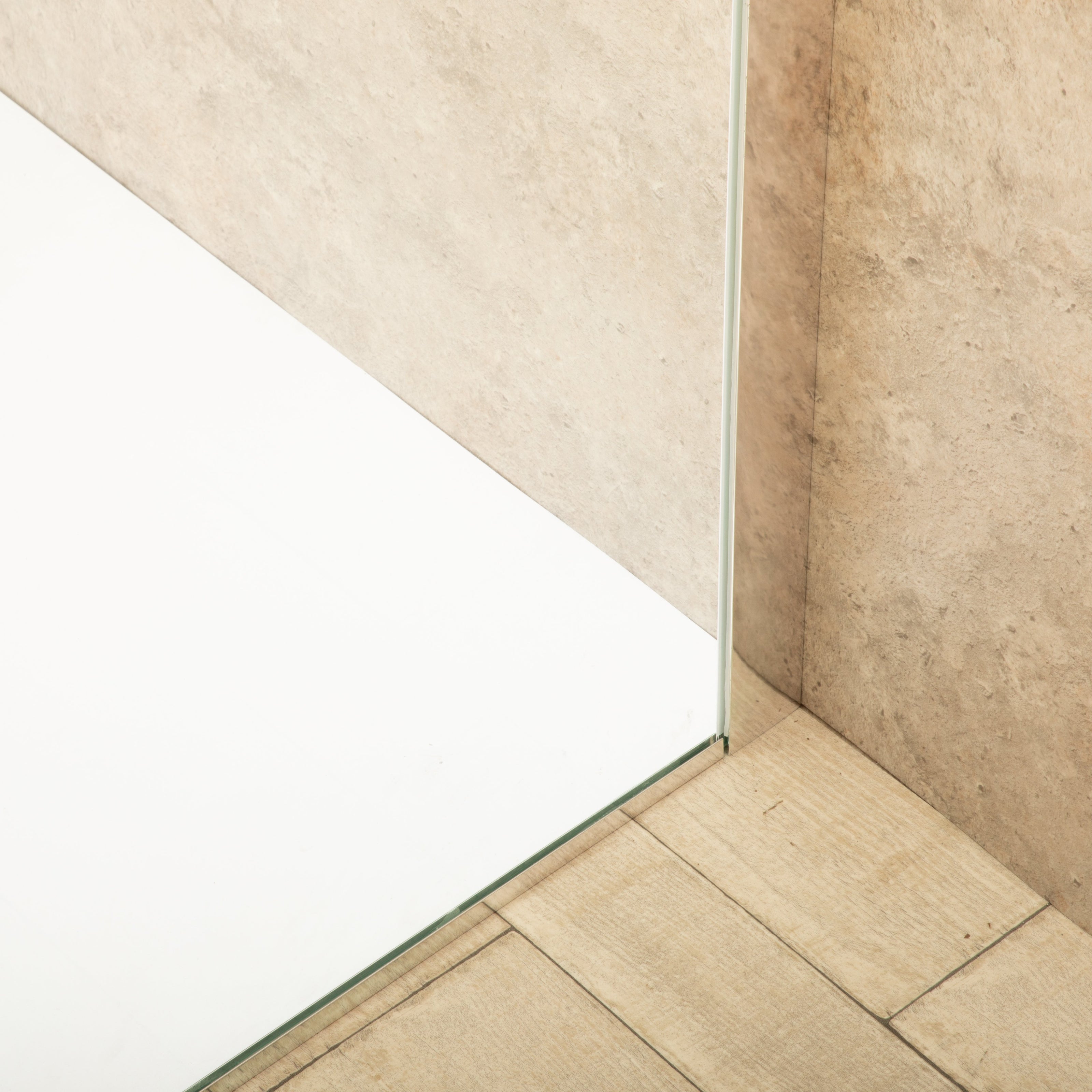 Parete Doccia Walk In Reversibile 110cm Spessore 8mm Altezza 2m