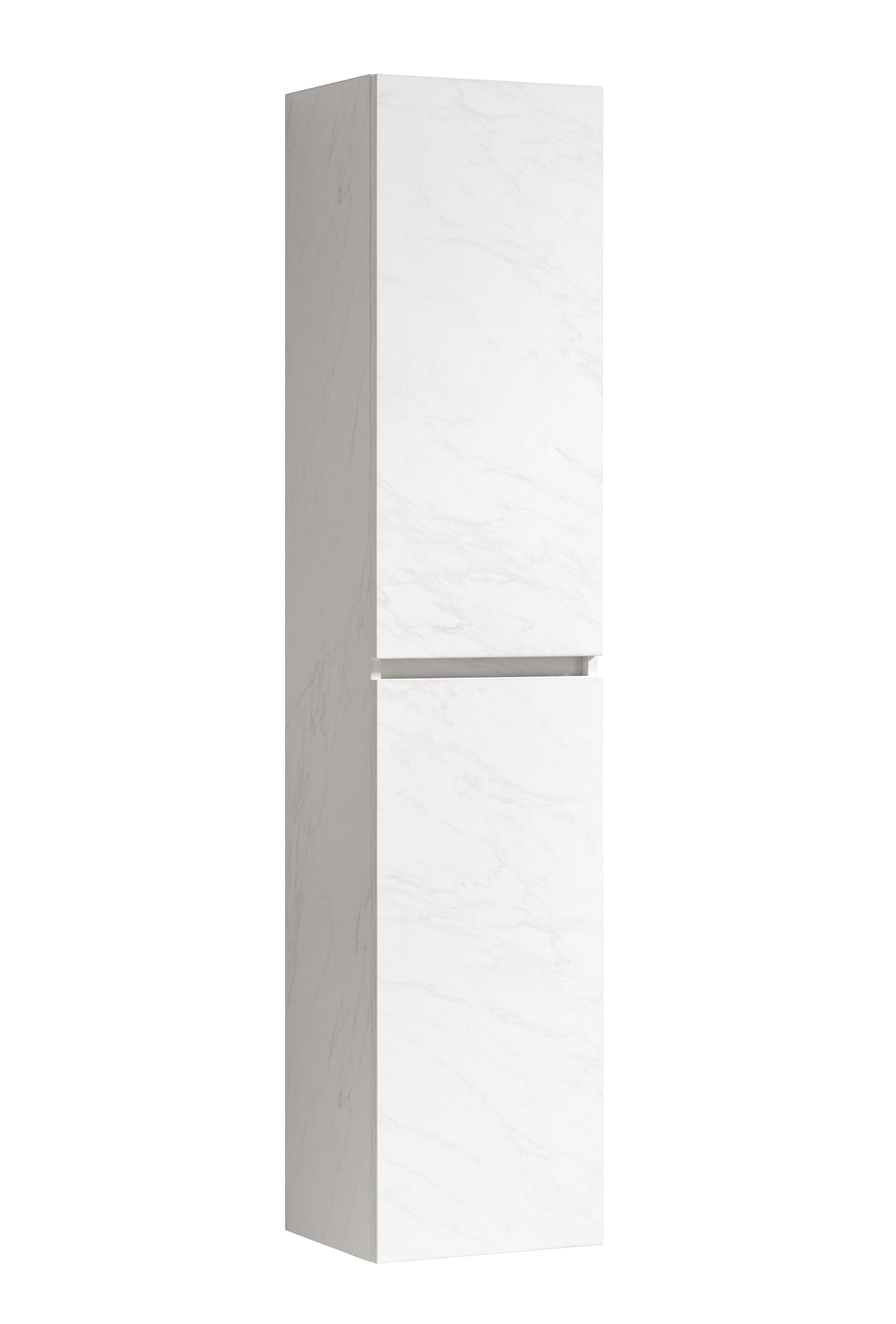 Set Mobile Arredo Bagno Roma Stone Bianco con Doppio Lavabo 120 cm