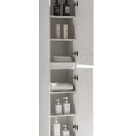 Set Mobile Arredo Bagno Roma Stone Bianco 120 cm