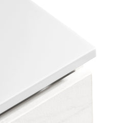 Set Mobile Arredo Bagno Roma Stone Bianco 120 cm