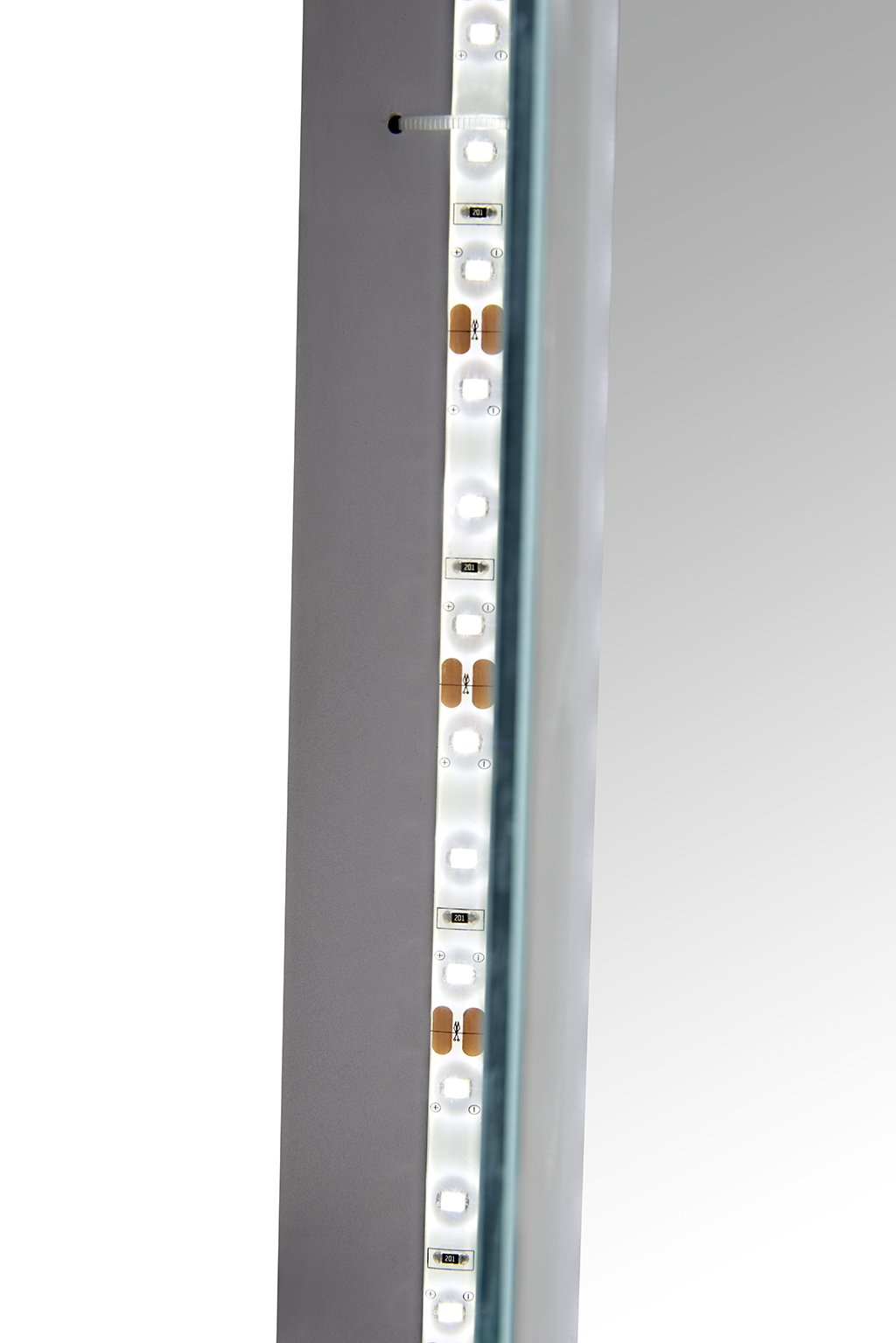 Set Mobile Arredo Bagno Roma Stone Bianco con Doppio Lavabo 120 cm