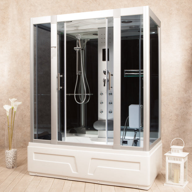 Doccia Idromassaggio con Vasca PoloNord Slim 160x70