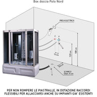 PoloNord Slim 160x70 Sauna Bagno turco