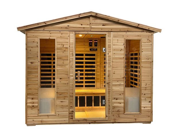 Sauna Infrarossi Finlandese da Esterno Adler 250x150 cm
