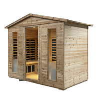 Sauna Infrarossi Finlandese da Esterno Adler 250x150 cm