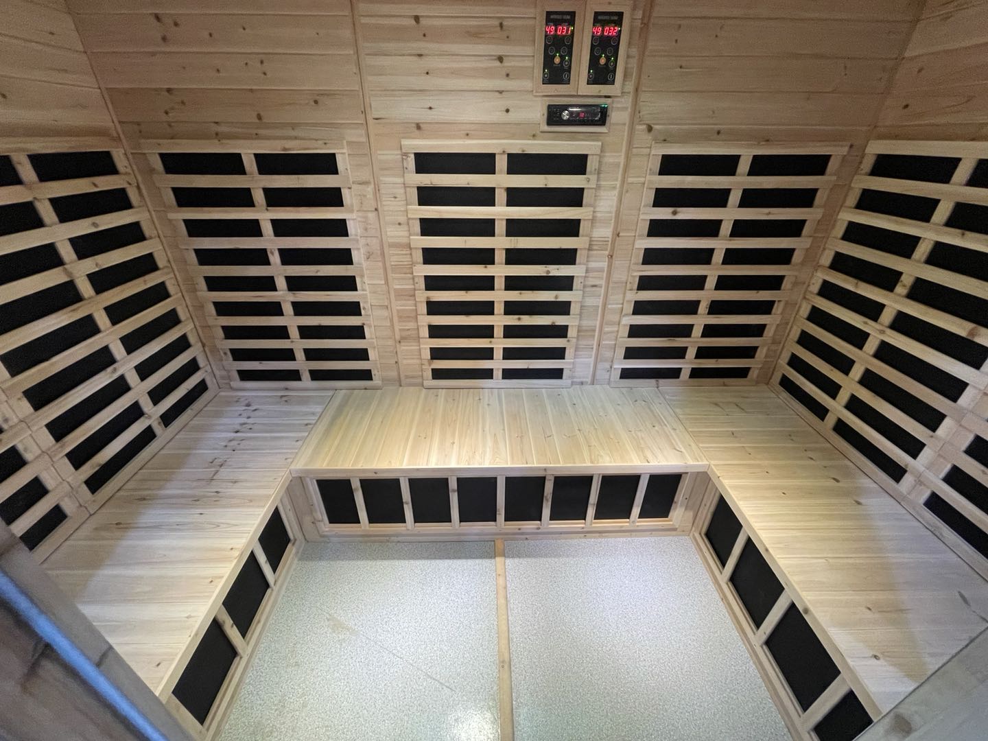 Sauna Infrarossi Finlandese da Esterno Adler 250x150 cm