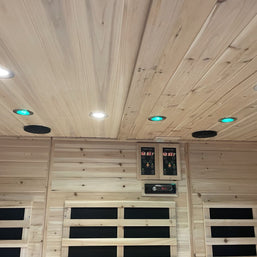 Sauna Infrarossi Finlandese da Esterno Adler 250x150 cm