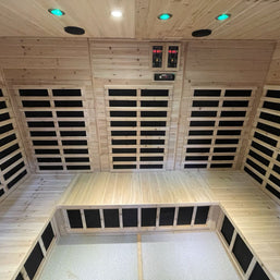 Sauna Infrarossi Finlandese da Esterno Adler 250x150 cm