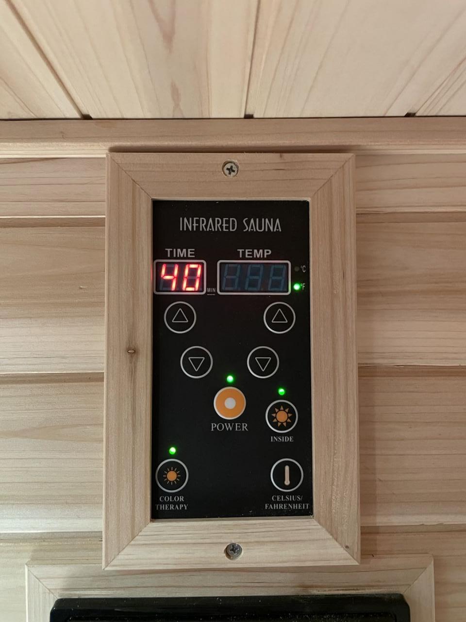 Sauna Infrarossi Finlandese da Esterno Adler 250x150 cm