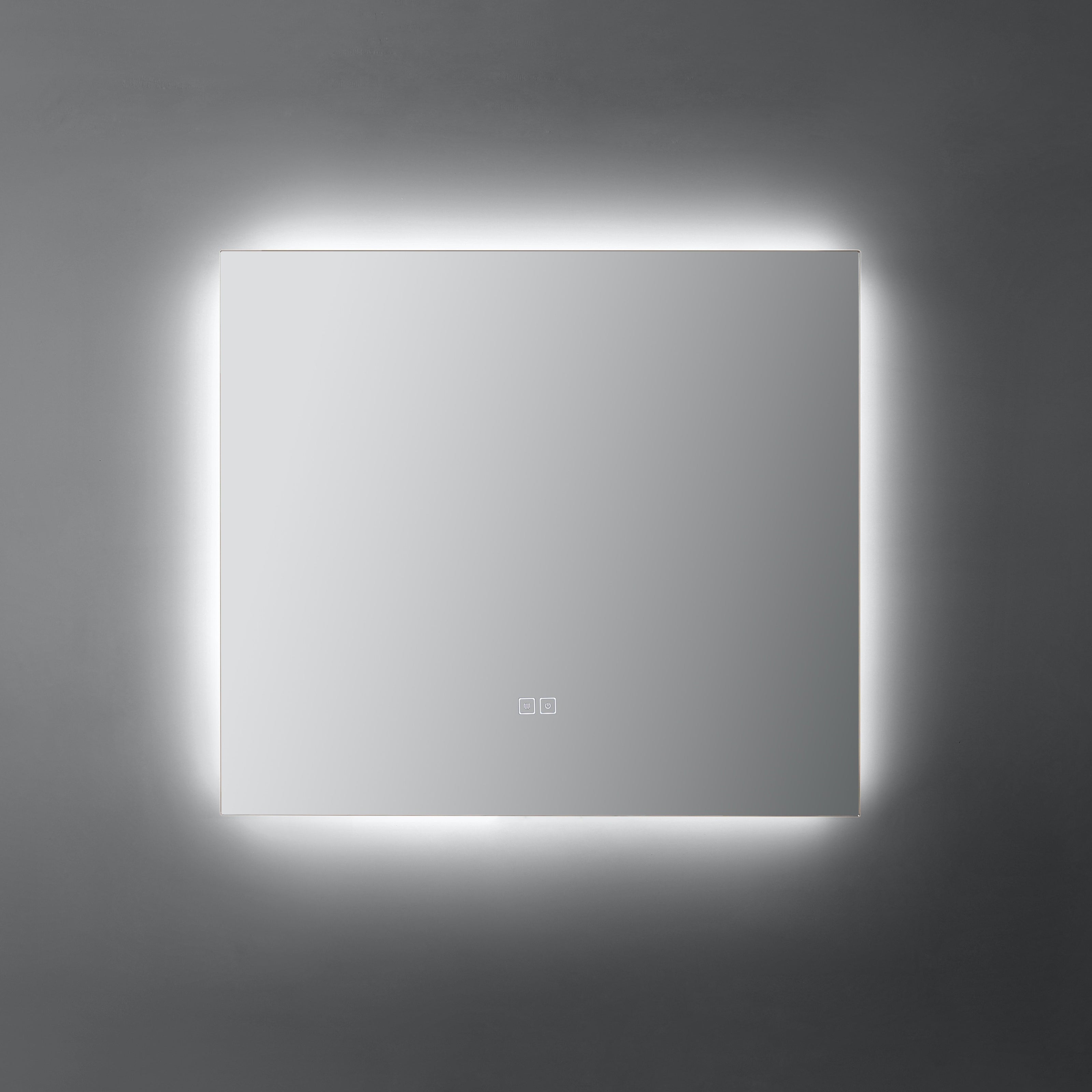 Specchio a LED Arredo Bagno New York 80x70cm Smart
