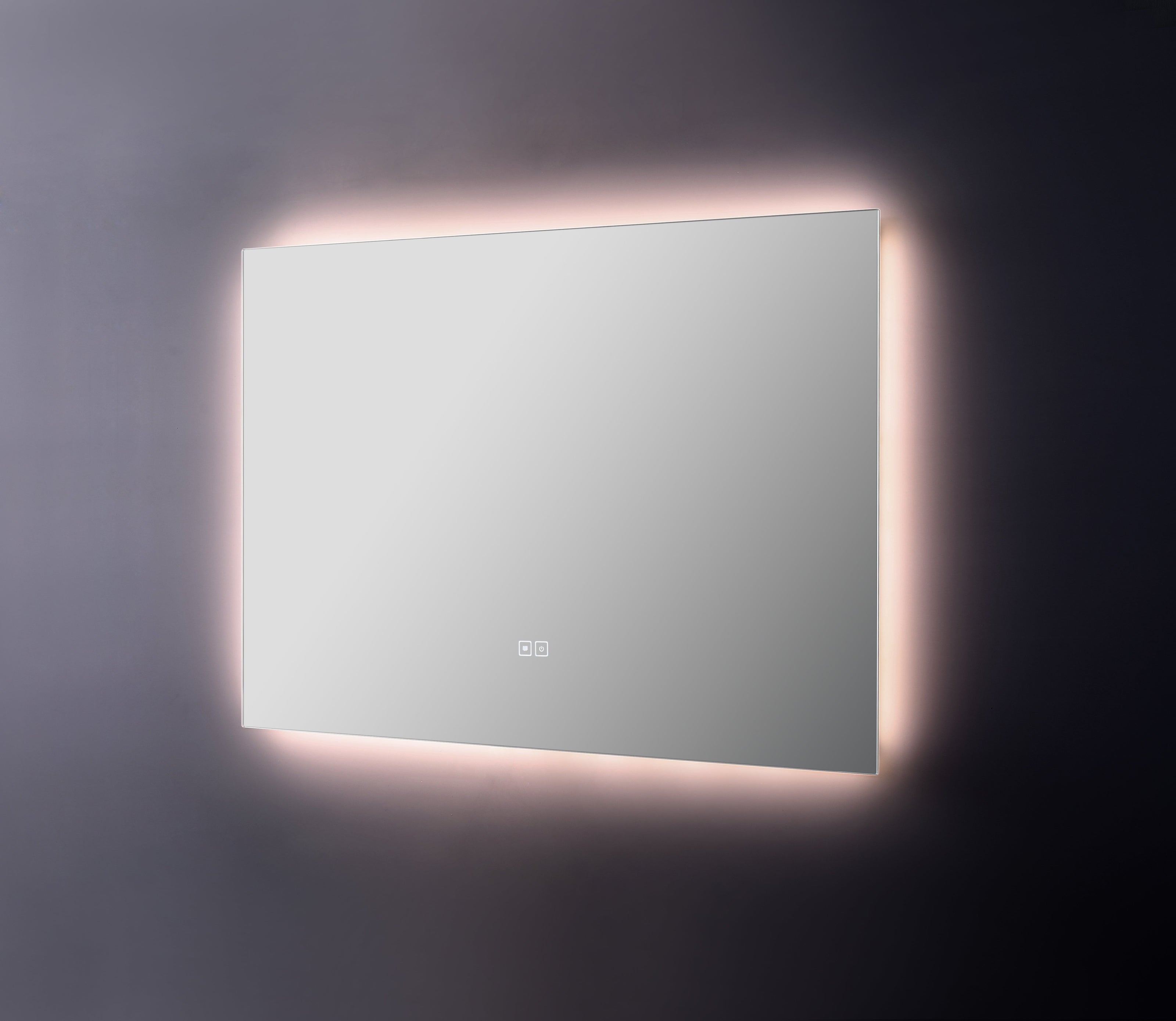 Specchio a LED Arredo Bagno New York 80x70cm Smart