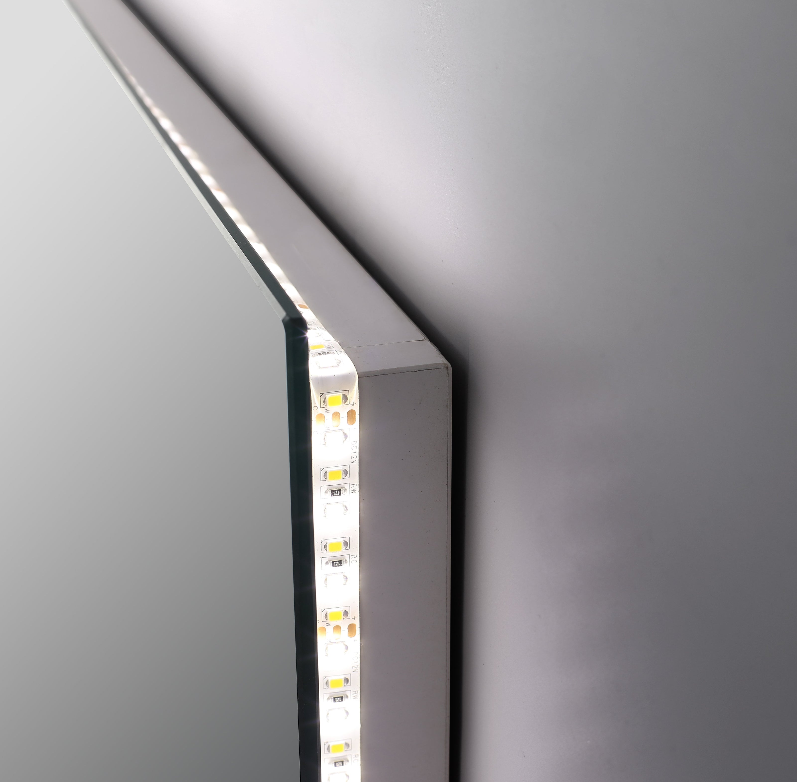 Specchio a LED Arredo Bagno New York 80x70cm Smart