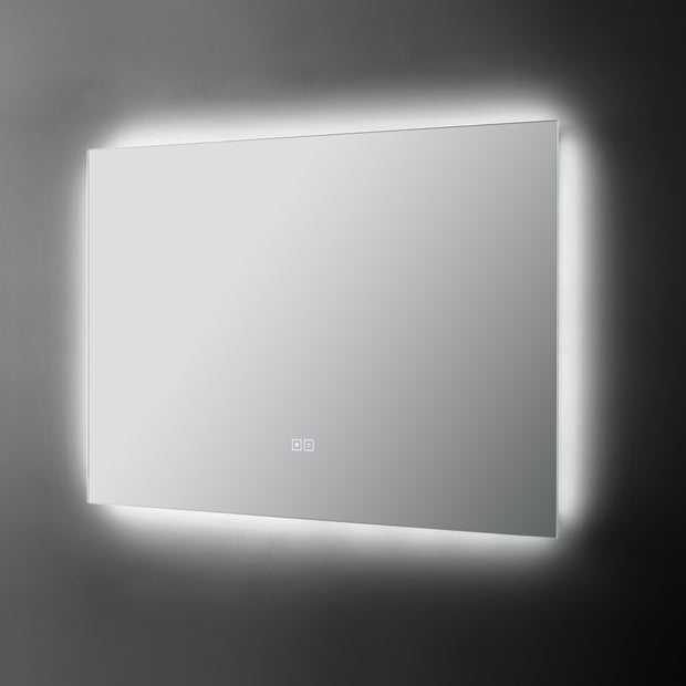 Specchio a LED Arredo Bagno New York 100x70cm Anti-Appannamento