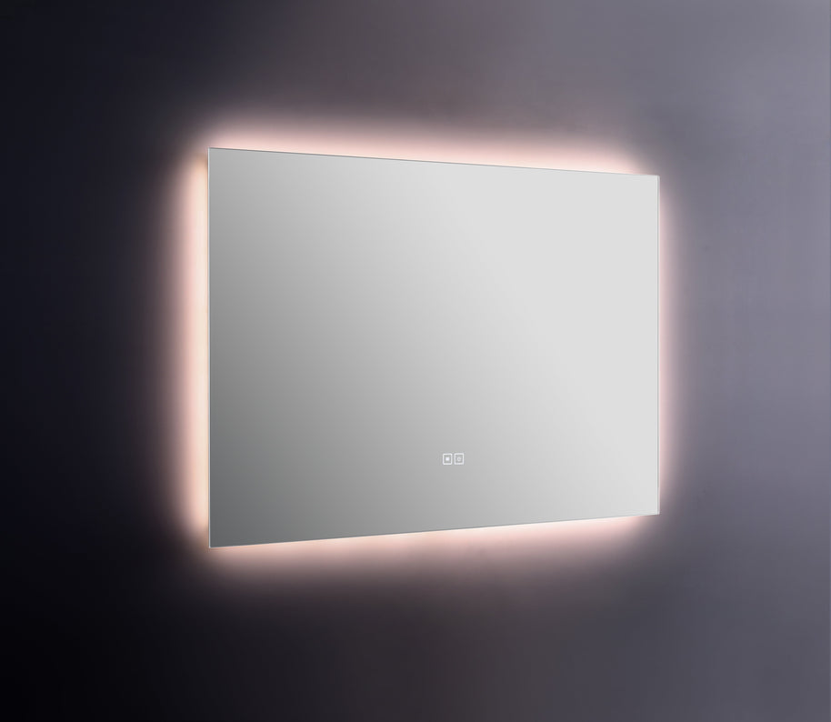 Specchio a LED Arredo Bagno New York 100x70cm Anti-Appannamento