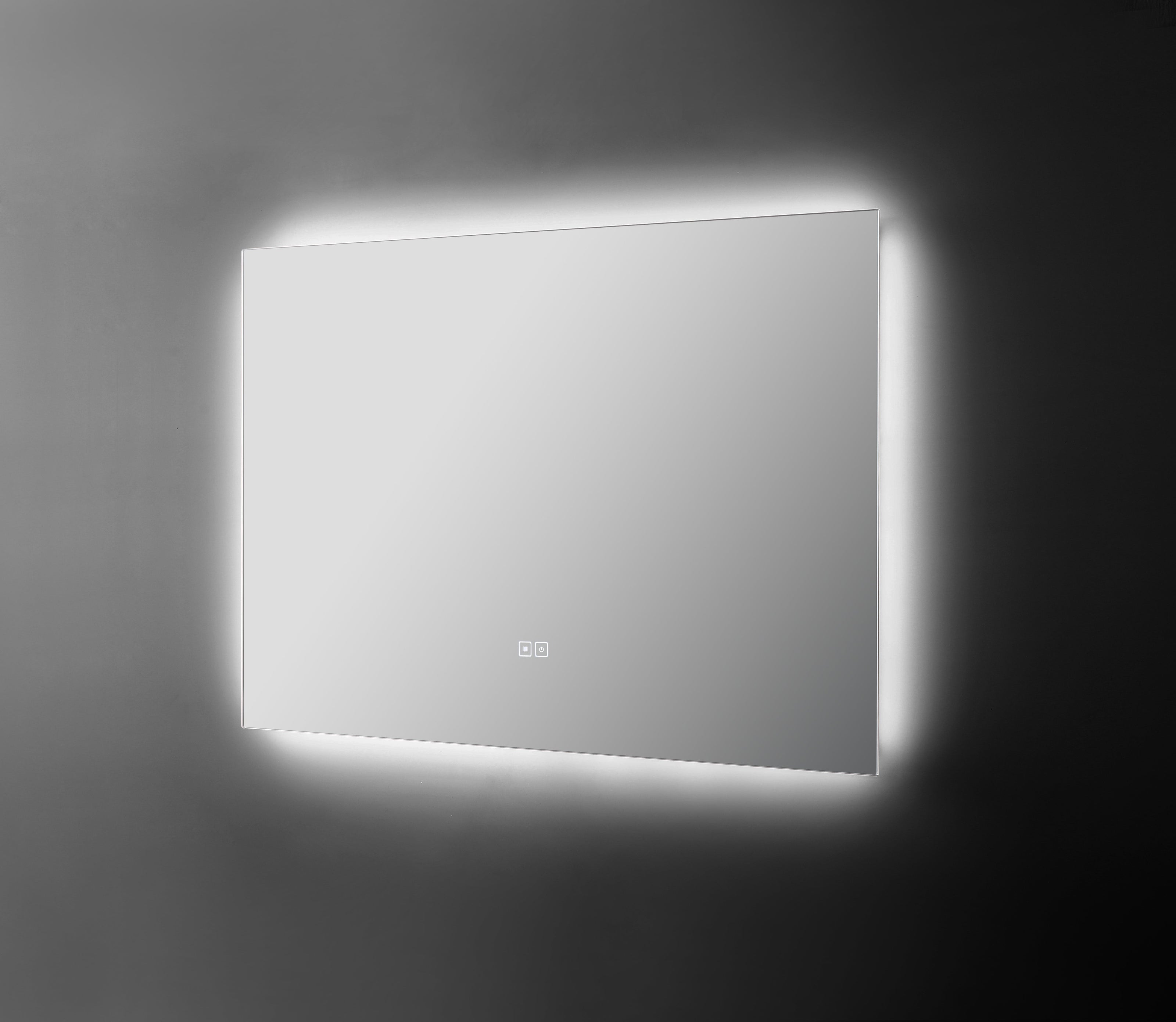 Specchio a LED Arredo Bagno New York 100x70cm Anti-Appannamento