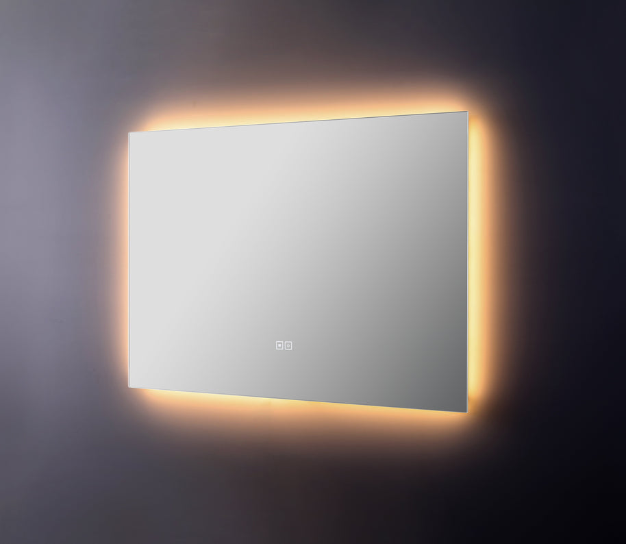 Specchio a LED Arredo Bagno New York 100x70cm Anti-Appannamento