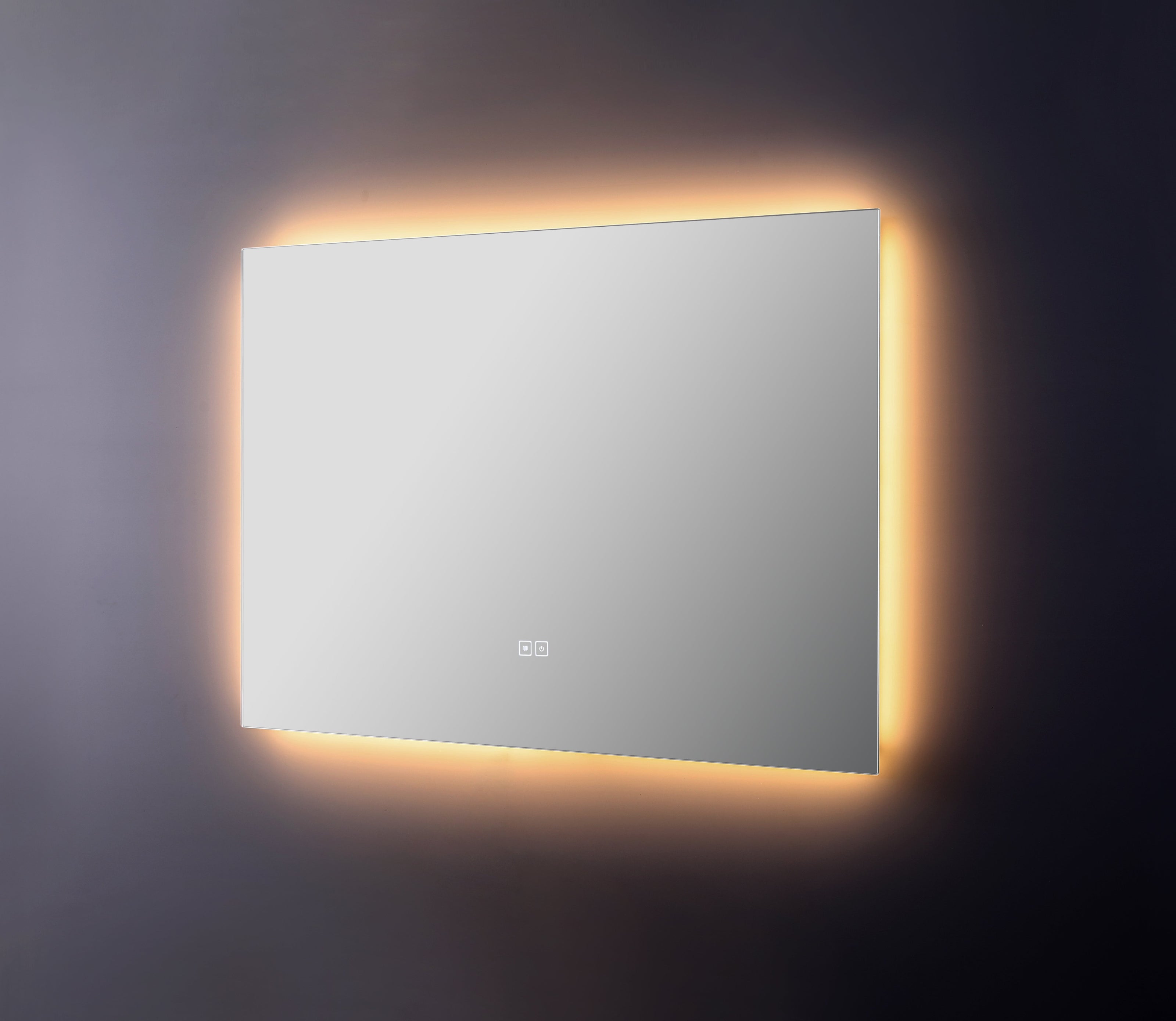 Specchio a LED Arredo Bagno New York 100x70cm Anti-Appannamento