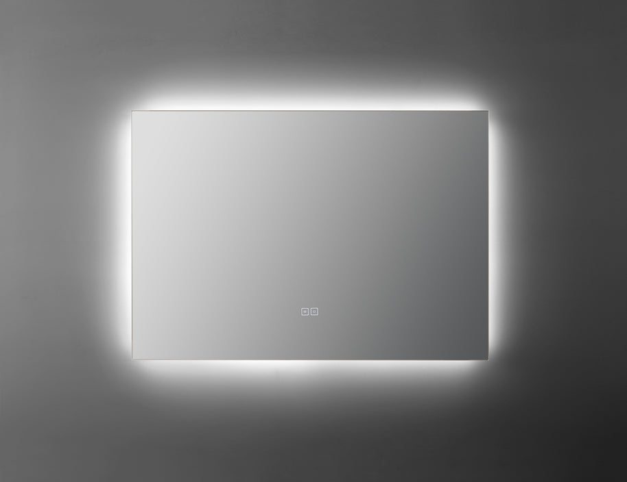 Specchio a LED Arredo Bagno New York 100x70cm Anti-Appannamento