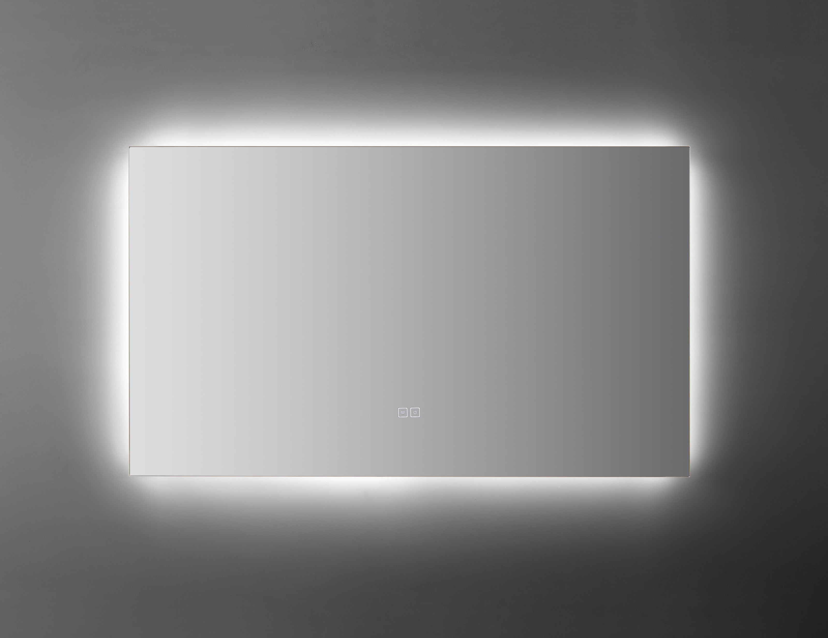 Specchio a LED Arredo Bagno New York 120x70cm Antifog Smart