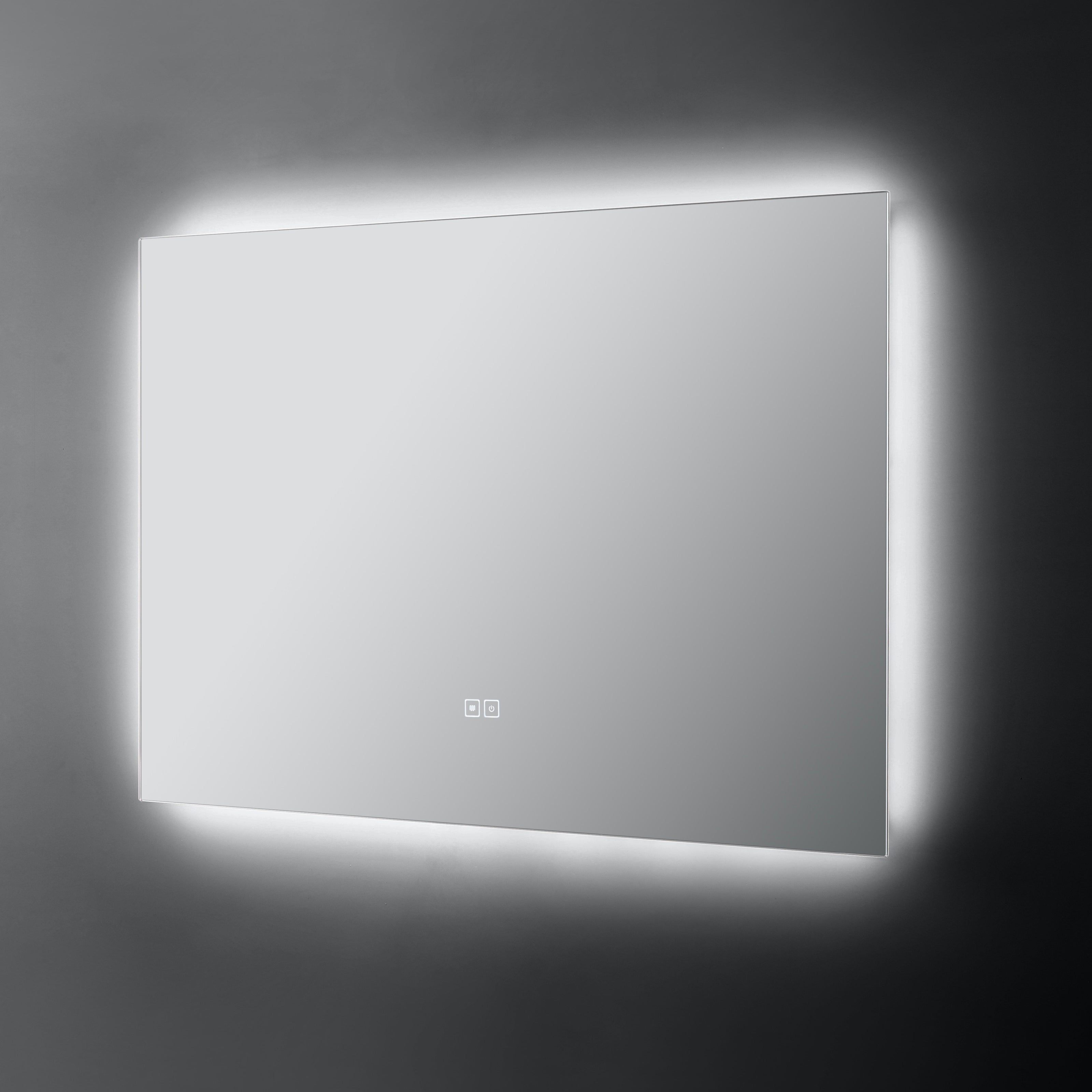 Specchio a LED Arredo Bagno New York 120x70cm Antifog Smart