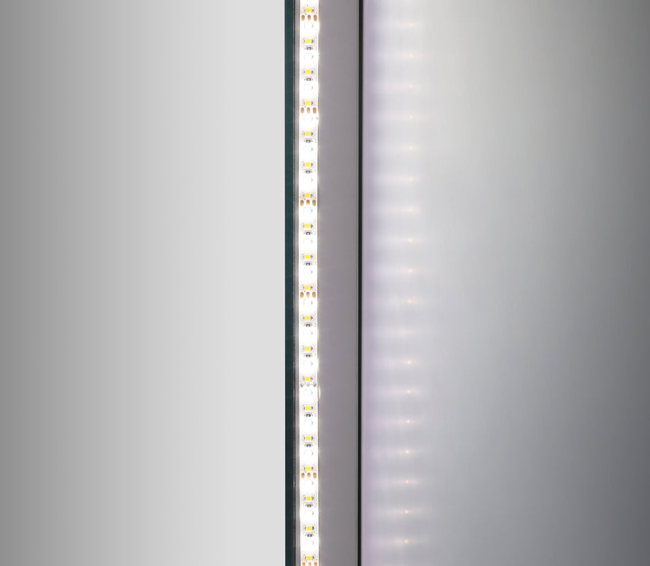 Specchio a LED Arredo Bagno New York 120x70cm Antifog Smart